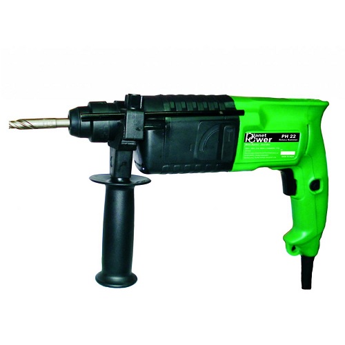 Planet Power PH22 Green Rotary Hammer, 800 W, 900 rpm